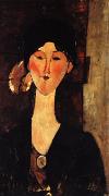 Amedeo Modigliani Beatrice Hastings in Front of a Door china oil painting reproduction